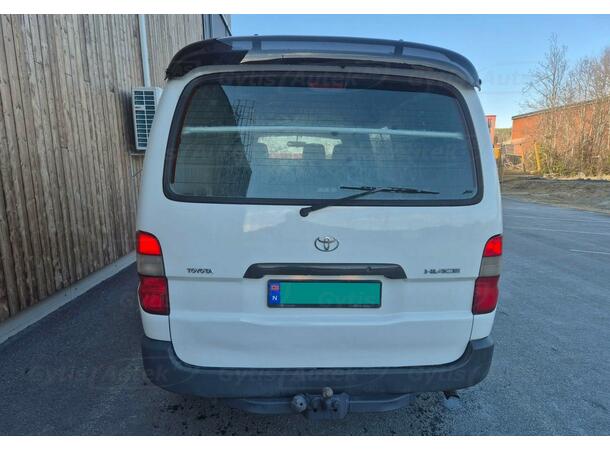 Bakluke spoiler | Toyota Hiace 1995-2012 | gytisautek.no