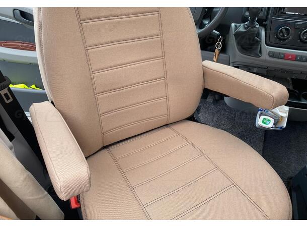 Bobil setetrekk. Beige Challenger Ducato 2006-2016 