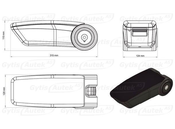 Formtilpasset armlene til Ford Transit Connect 2019-> | gytisautek.no