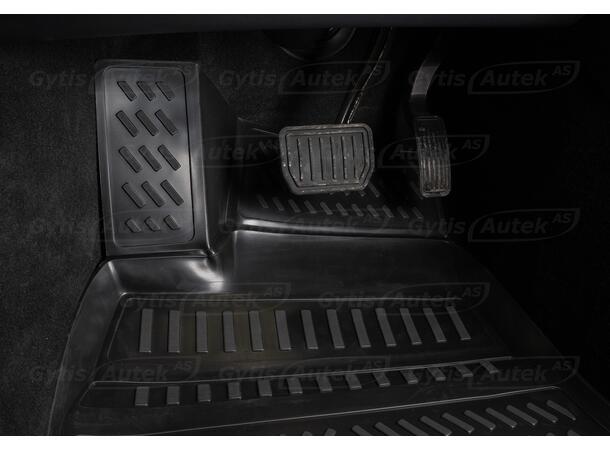Gulvmatter. Foran. Gummi Tesla Model 3 2023-> 