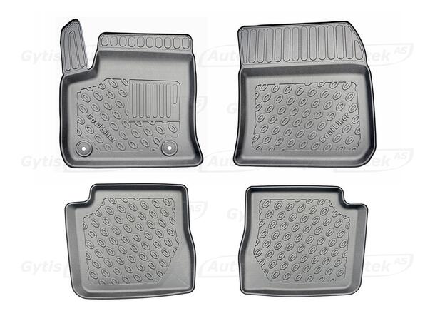 Gulvmatter. Plast Citroen e-C4 X 2023-> 