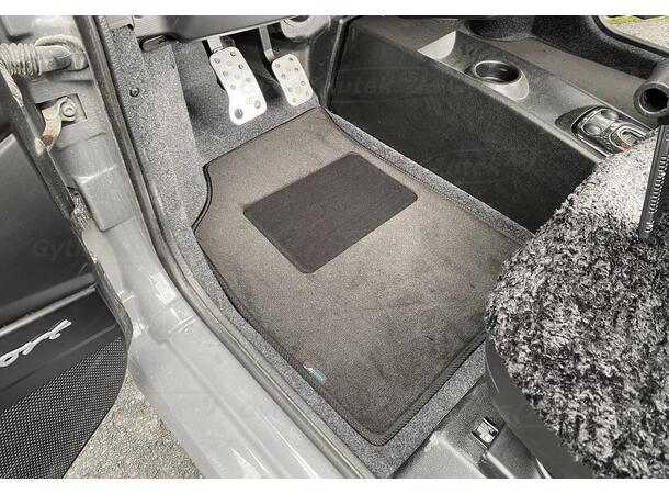 Gulvmatter. Stoff Microcar M.GO / M.GO6 / DUE6 2015-> 