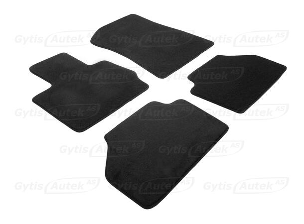 Gulvmatter i stoff til BMW X3 F25 2010-2017 | gytisautek.no