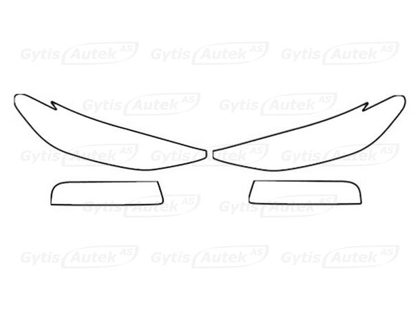 Lyktbeskyttere | Audi Q6 e-tron 2024-> | gytisautek.no