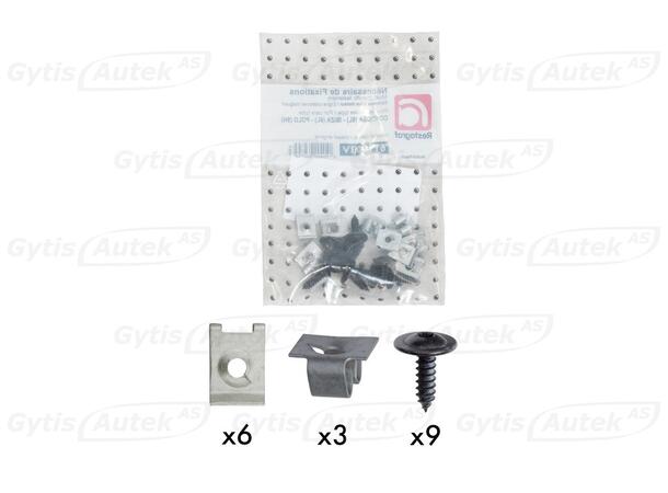 Monteringssett til bunnplate i plast Seat Ibiza 2002-2008 Diesel 