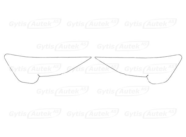 PPF-folie | Lykt Audi Q8 e-tron 2023-> | gytisautek.no
