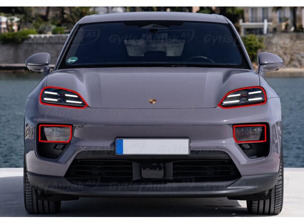 PPF-folie til lykter | Porsche Macan EV 2024-> | gytisautek.no