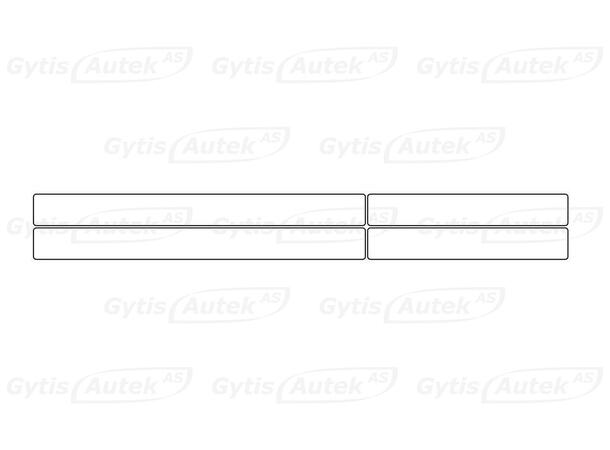PPF folie | Maxus Euniq6 2022-> | Dørterskel | gytisautek.no