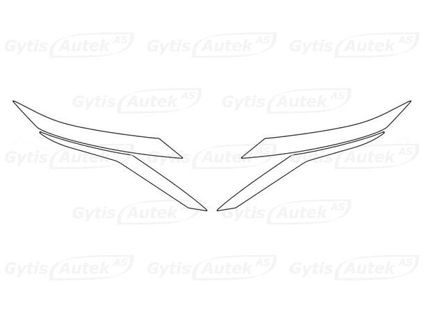 PPF folie | Nissan Ariya 2022-> | Lykter | gytisautek.no