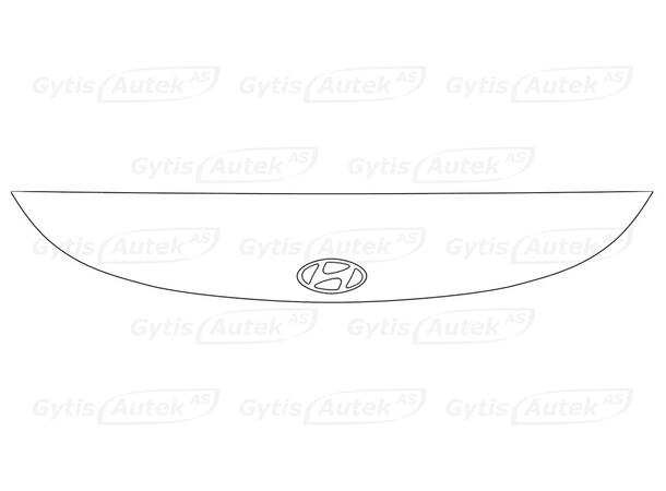 Panserbeskytter. Folie. PPF Hyundai Kona EV 2023-> 