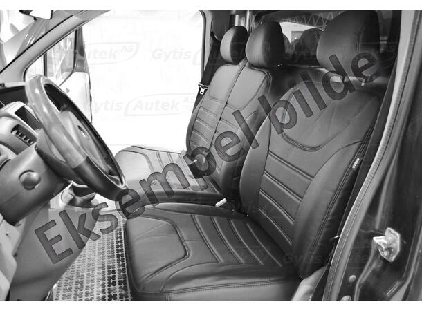 Setetrekk. 1 + 1 seter. Kunstskinn VW Amarok 2023-> 