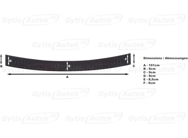 Bakfangerbeskytter til Hyundai i40 2011-2019 | gytisautek.no