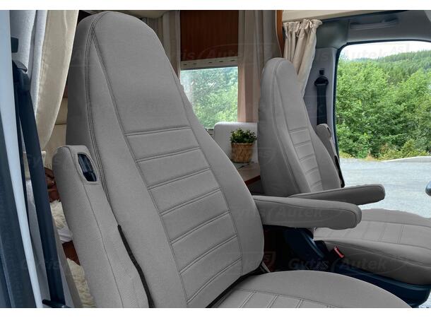 Bobil setetrekk. Grå Challenger Ducato 2006-2016 