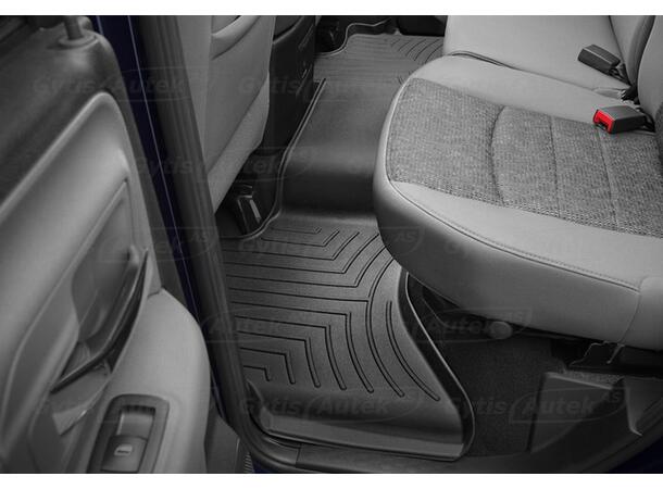 Gulvmatte. Bak. Plast Dodge RAM 2019-> 1500 Classic 