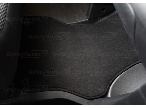 Gulvmatter. 1. rad. Stoff VW ID.Buzz 2022-> 