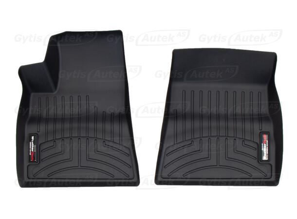 Gulvmatter. Foran. Plast Tesla Model 3 2023-> 