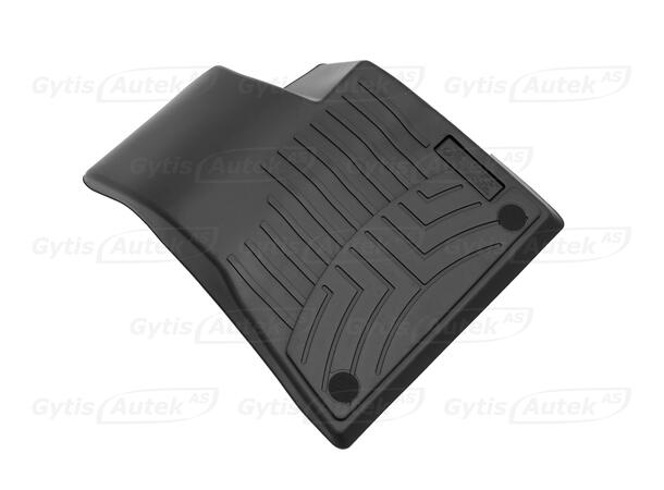 Gulvmatter. Foran. Plast Tesla Model 3 2023-> 