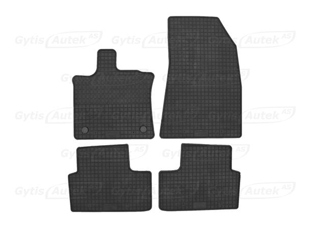 Gulvmatter. Gummi Renault Captur 2020-2023 