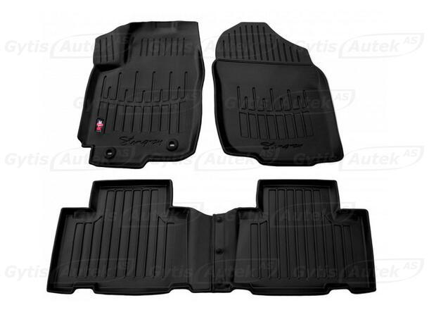 Gulvmatter. Gummi Toyota RAV4 2013-2018 