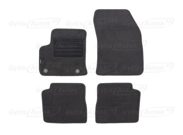 Gulvmatter. Stoff Citroen e-C4 X 2023-> 