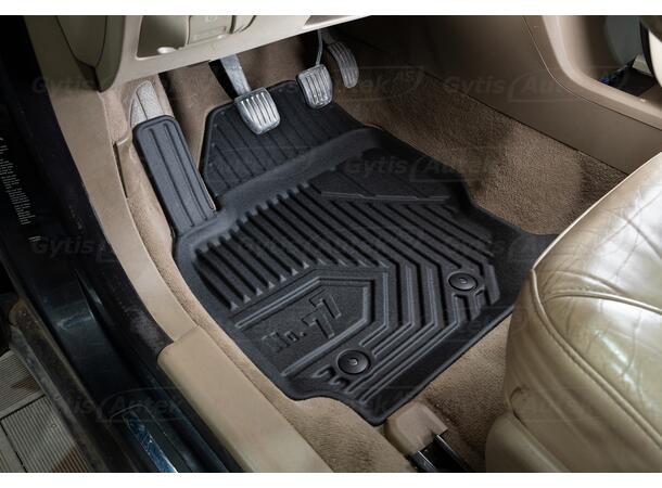 Gulvmatter. TPE-gummi Volvo S80 2006-2016 