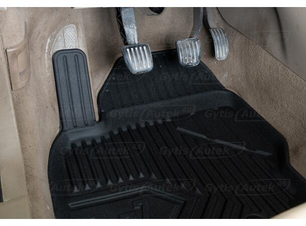 Gulvmatter. TPE-gummi Volvo S80 2006-2016 