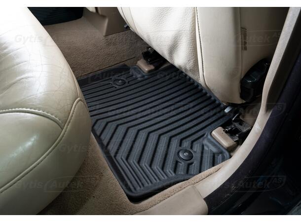 Gulvmatter. TPE-gummi Volvo S80 2006-2016 