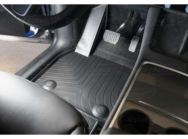 Gummimatter | Tesla Model Y 2021-> | gytisautek.no