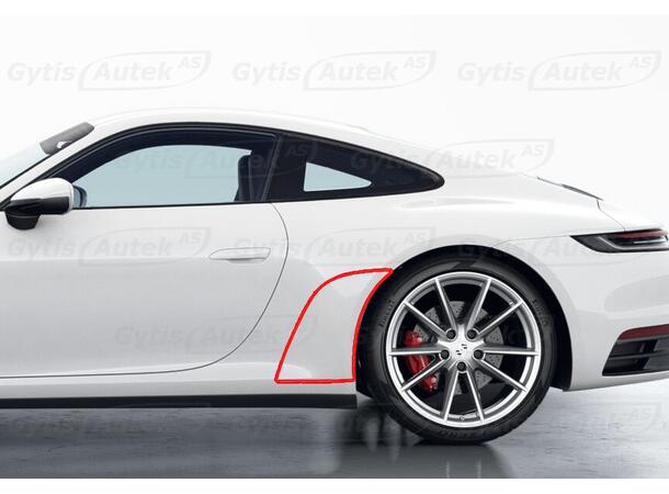 Hjulbuerbeskyttere. PPF | Porsche 911 992 2020-> | gytisautek.no
