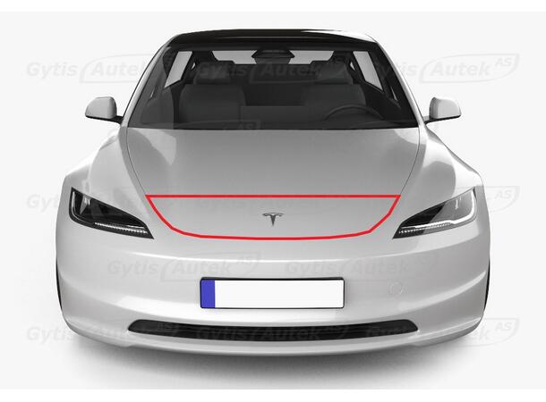 PPF-folie | Panser | Tesla Model 3 2023-> | gytisautek.no