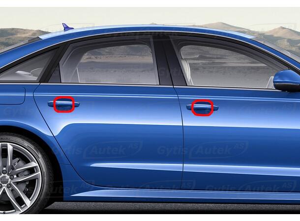 PPF folie | Audi A6 2011-2018 | Dørhåndtak | gytisautek.no