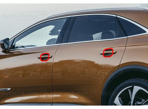 PPF folie | Citroen DS7 Crossback 2018-> | Dørhåndtak | gytisautek.no