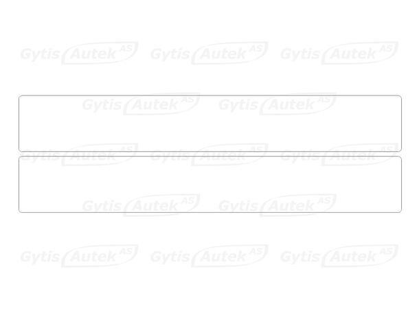 PPF folie | MB Viano W639 2003-2014 | Dørterskel | gytisautek.no