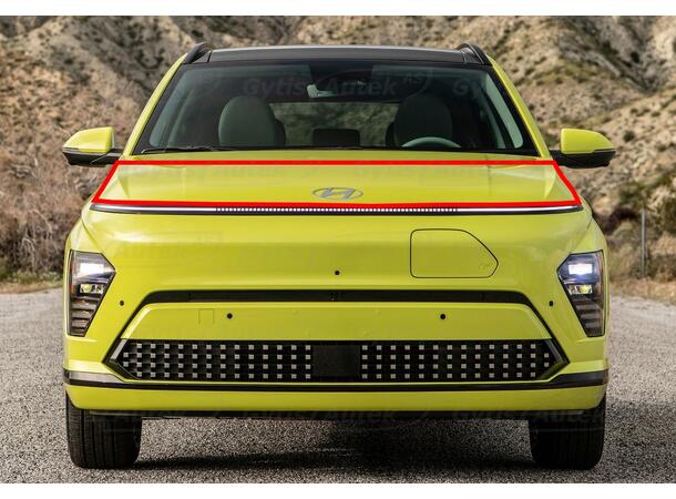 Panserbeskytter. Folie. PPF Hyundai Kona EV 2023-> 