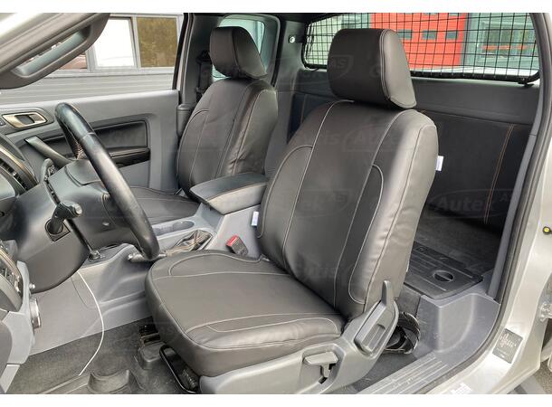 Setetrekk. 1 + 1 seter. Kunstskinn Ford Ranger 2019-2022 
