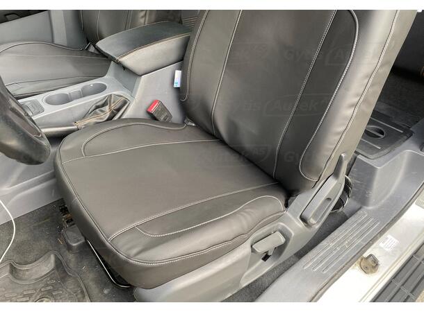 Setetrekk. 1 + 1 seter. Kunstskinn Ford Ranger 2019-2022 