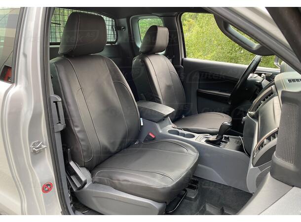 Setetrekk. 1 + 1 seter. Kunstskinn Ford Ranger 2019-2022 