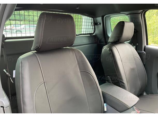 Setetrekk. 1 + 1 seter. Kunstskinn Ford Ranger 2019-2022 