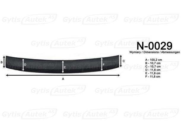 Bakfangerbeskytter til VW Passat B7 2011-2014 | gytisautek.no