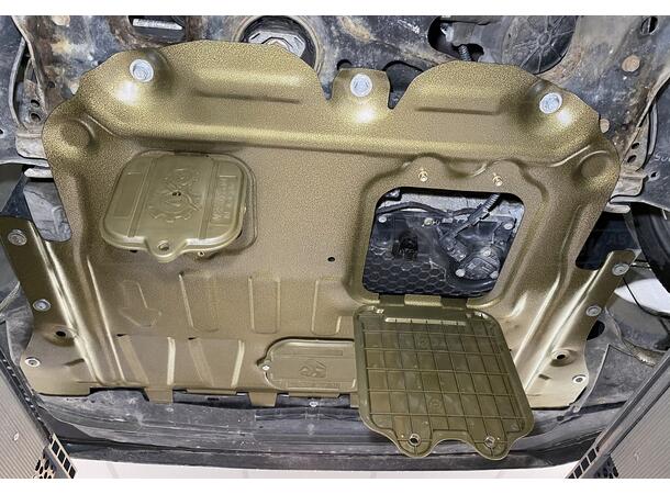 Bunnplate. Aluminium VW Passat B8 2015-2023 