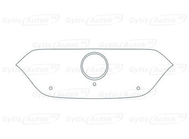 Frontbeskytter. PPF-Folie | MB EQS X296 2022-> | gytisautek.no