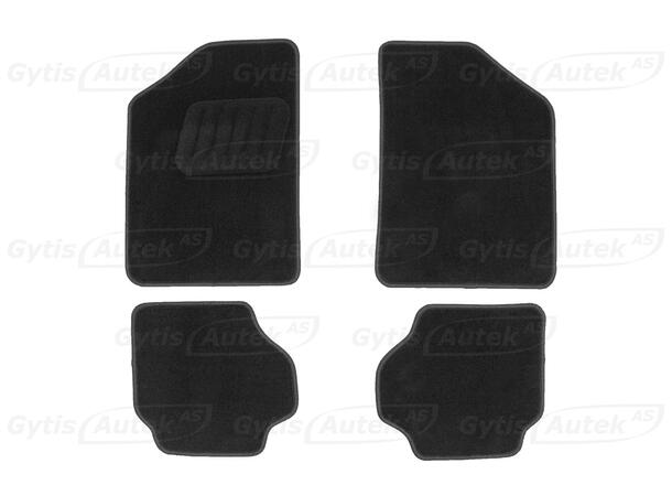 Gulvmatter | Ford Escort 1986-1990 | gytisautek.no