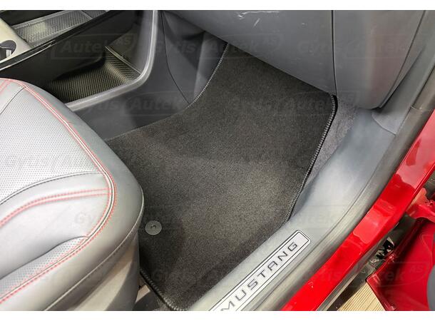 Gulvmatter i stoff til Ford Mustang Mach-E 2021-> | gytisautek.no