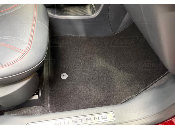 Gulvmatter i stoff til Ford Mustang Mach-E 2021-> | gytisautek.no