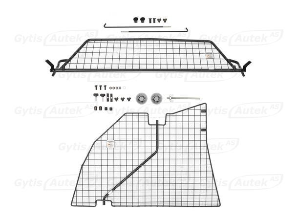 Hunde/Lastegitter med skillevegg | Toyota Corolla | gytisautek.no