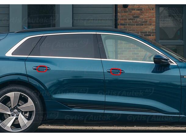 PPF folie | Audi e-tron 2019-> | Dørhåndtak | gytisautek.no