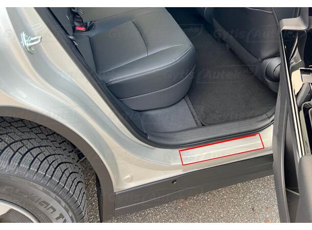 PPF folie | Toyota bZ4X 2022-> | Dørterskel | gytisautek.no