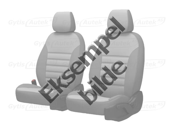 Setetrekk. 1 + 1 seter. Stoff VW Caddy 2016-2020 