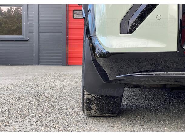Skvettlapper. Foran og bak. Plast Kia EV3 2024-> 
