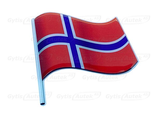 3D klistremerke. Norge Universalt 